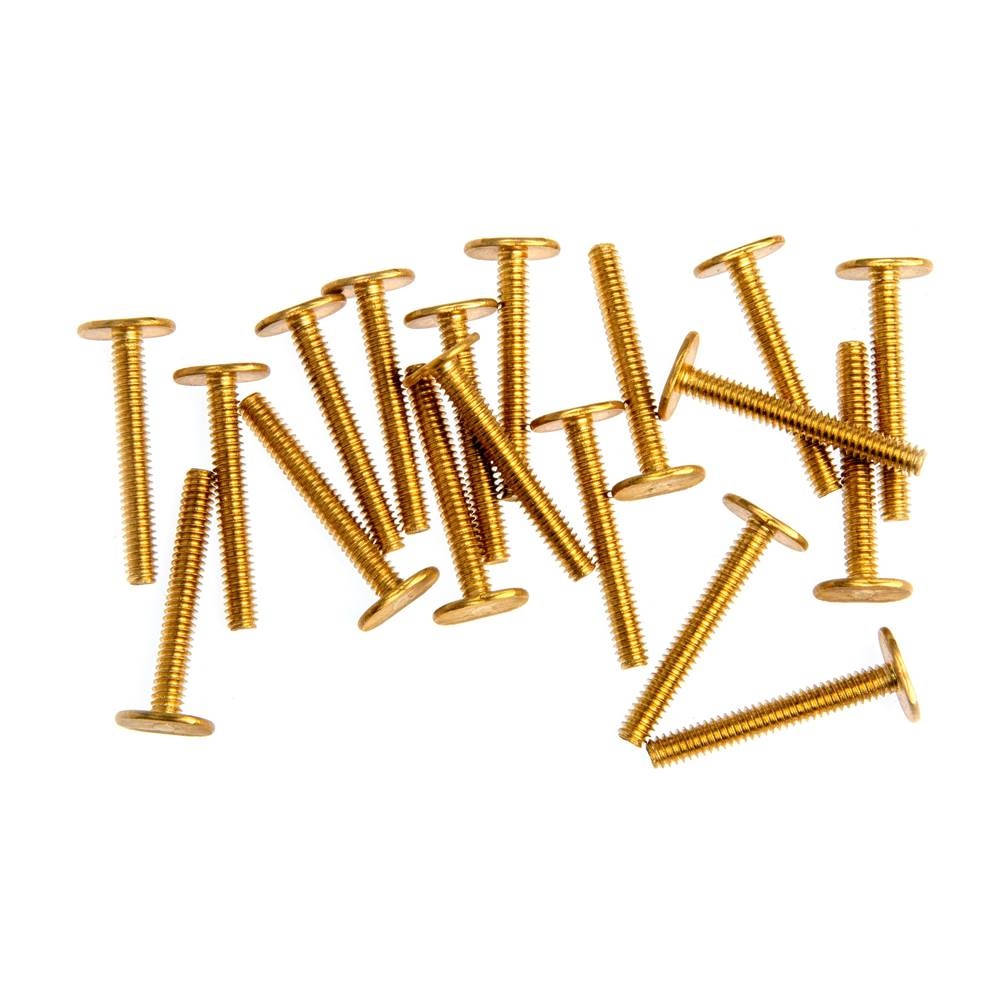 Closet Bolts – Brass Plated – Bolts Only