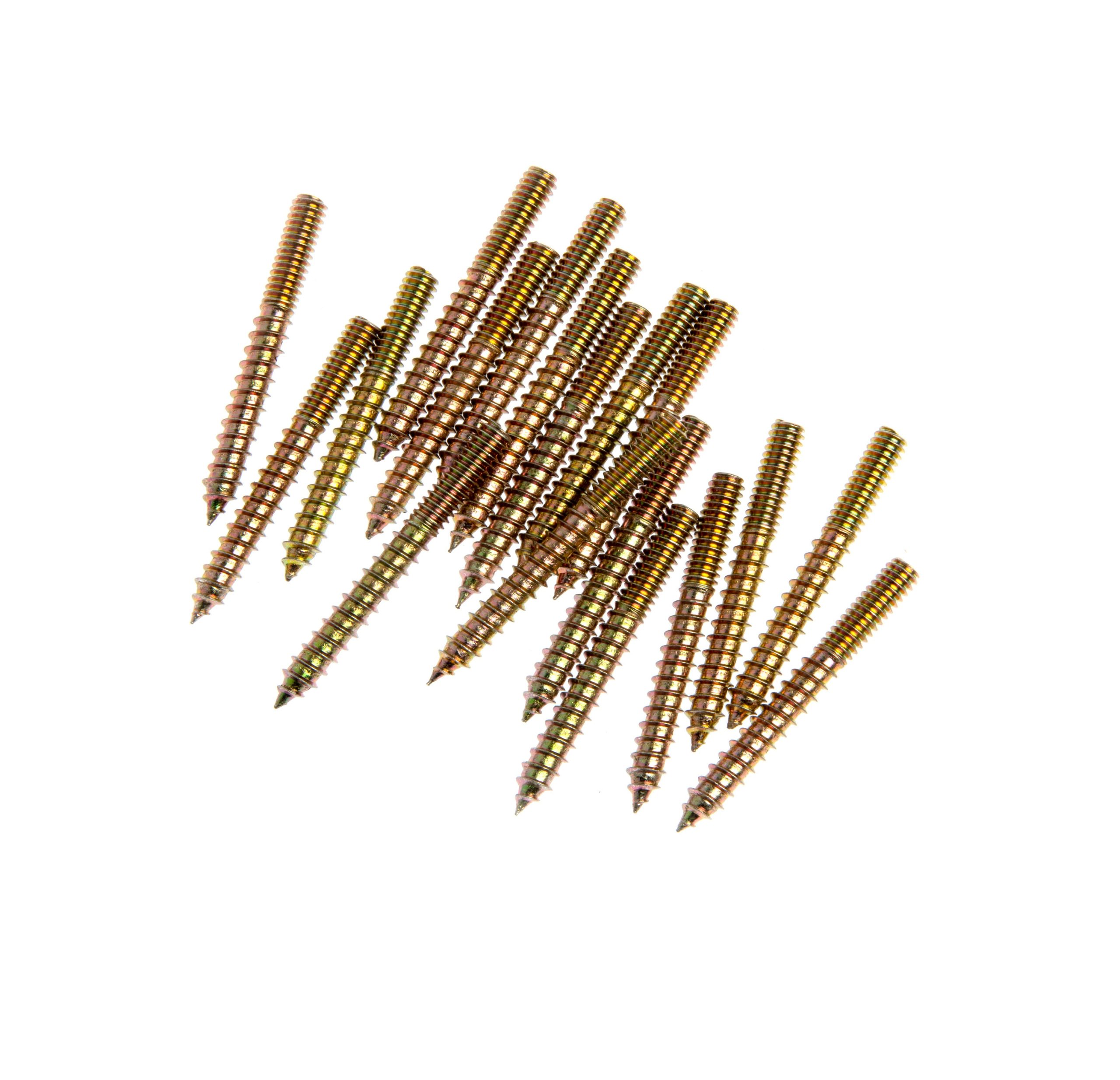 Closet Screws – Brass Plated – Screws Only